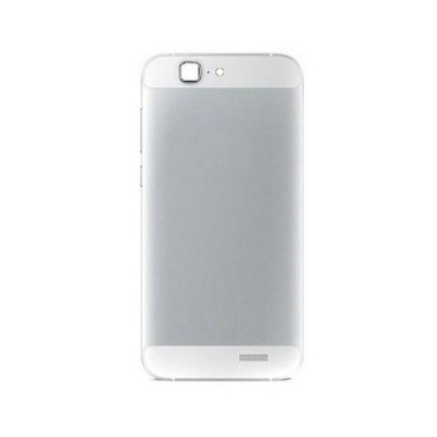Back Panel Cover For Huawei Ascend G7 Silver - Maxbhi Com