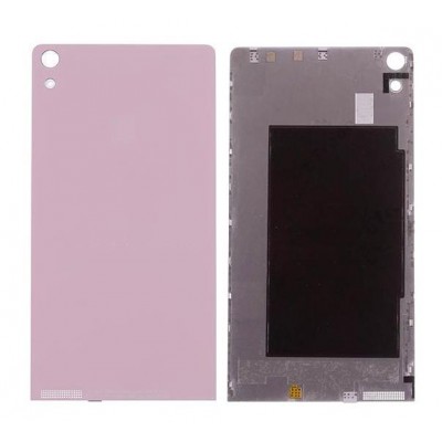 Back Panel Cover For Huawei Ascend P6 With Dual Sim Pink - Maxbhi Com