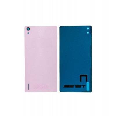 Back Panel Cover For Huawei Ascend P7 Pink - Maxbhi Com