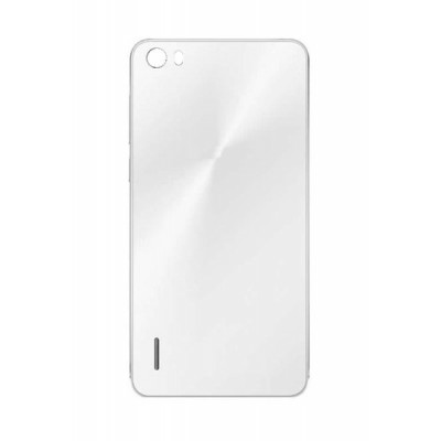 Back Panel Cover For Huawei Honor 6 Ultraclear White - Maxbhi.com