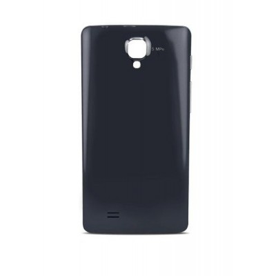 Back Panel Cover For Iball Andi4 Ips Velvet Black - Maxbhi.com