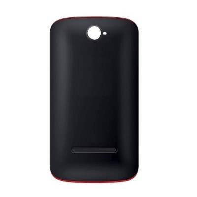 Back Panel Cover For Iball Andi 3.5kke Super Black - Maxbhi.com
