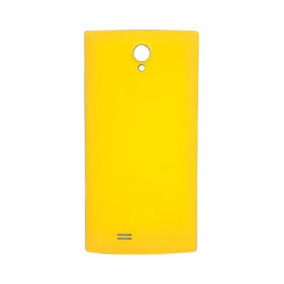 Back Panel Cover For Iball Andi 4.5p Glitter Yellow - Maxbhi.com
