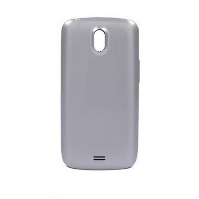 Back Panel Cover For Iball Andi 4f Waves Silver - Maxbhi.com