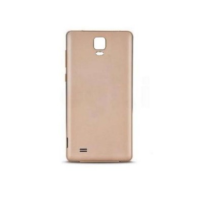 Back Panel Cover For Iball Andi 5.5h Weber Gold - Maxbhi.com