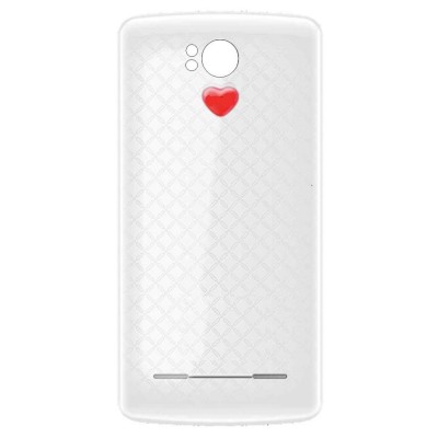 Back Panel Cover For Iball Andi Uddaan White - Maxbhi Com