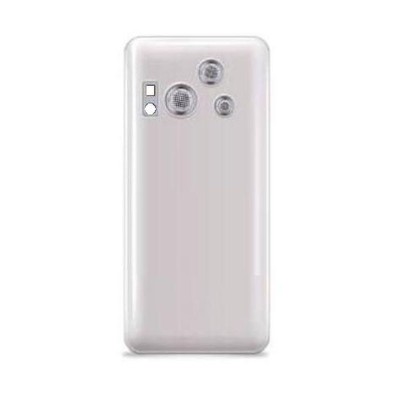 Back Panel Cover For Iball Shaan Long B261 Black - Maxbhi.com