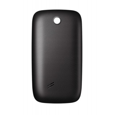 Back Panel Cover For Intex Aqua 3.2 Black - Maxbhi.com
