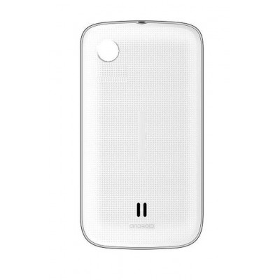 Back Panel Cover For Intex Aqua 4.0 White - Maxbhi.com