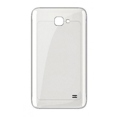 Back Panel Cover For Intex Aqua 5 0 Silver - Maxbhi Com