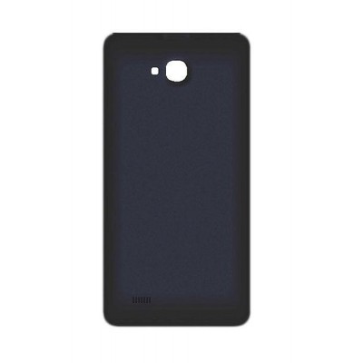 Back Panel Cover For Intex Aqua A1 Black - Maxbhi.com