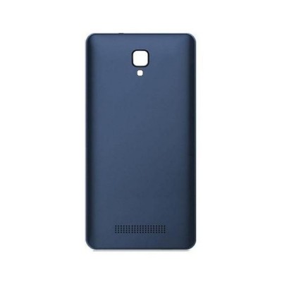 Back Panel Cover For Intex Aqua Active 2015 Blue - Maxbhi.com