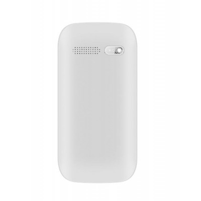 Back Panel Cover For Intex Aqua Active White - Maxbhi.com