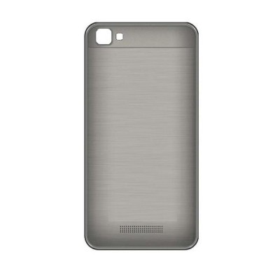 Back Panel Cover For Intex Aqua Air Grey - Maxbhi.com