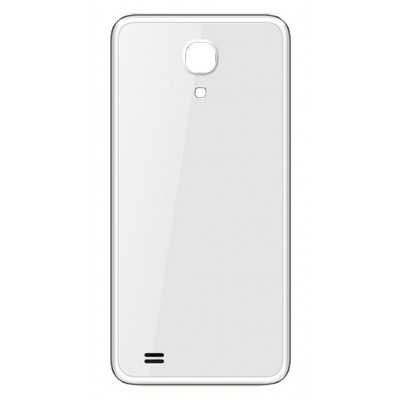 Back Panel Cover For Intex Aqua Amoled White - Maxbhi Com