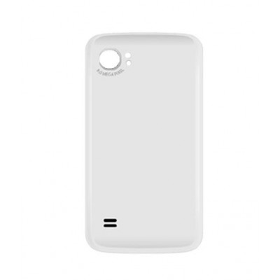 Back Panel Cover For Intex Aqua Flash White - Maxbhi.com