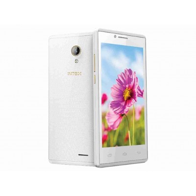 Back Panel Cover for Intex Aqua Q5 - Black
