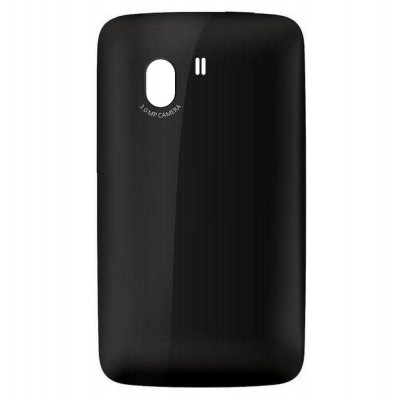 Back Panel Cover For Intex Aqua Glory Black - Maxbhi Com