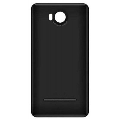 Back Panel Cover For Intex Aqua Glow Black - Maxbhi Com