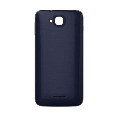 Back Panel Cover For Intex Aqua I4 Black - Maxbhi.com