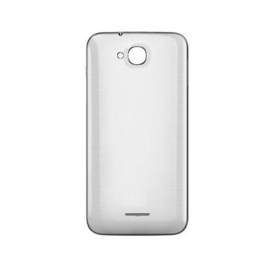 Back Panel Cover For Intex Aqua I4 White - Maxbhi.com