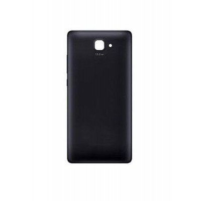 Back Panel Cover For Intex Aqua Kat Black - Maxbhi.com