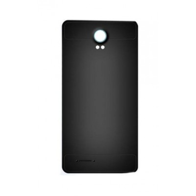 Back Panel Cover For Intex Aqua Life 2 Black - Maxbhi.com