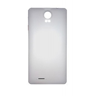 Back Panel Cover For Intex Aqua Life Ii White - Maxbhi.com