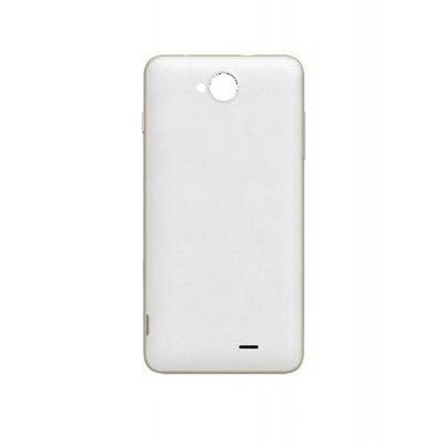 Back Panel Cover For Intex Aqua Life Iii White - Maxbhi.com