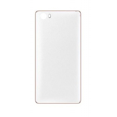 Back Panel Cover For Intex Aqua Lions 3g White - Maxbhi.com