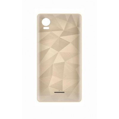 Back Panel Cover For Intex Aqua Power Hd 4g Champagne - Maxbhi Com