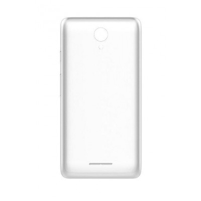 Back Panel Cover For Intex Aqua Pride White - Maxbhi.com
