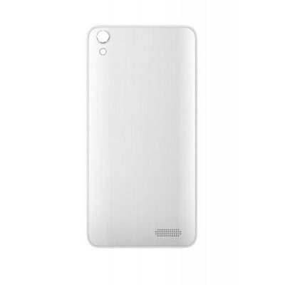 Back Panel Cover For Intex Aqua Q3 White - Maxbhi.com