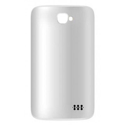 Back Panel Cover For Intex Aqua R2 White - Maxbhi Com