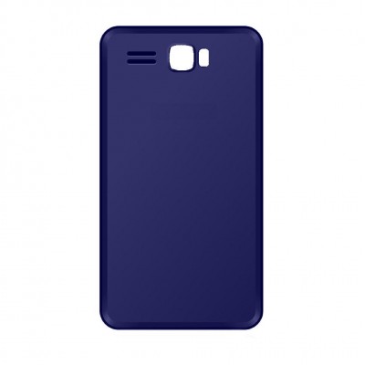 Back Panel Cover For Intex Aqua R3 Plus Blue - Maxbhi.com