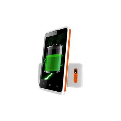 Back Panel Cover For Intex Aqua R4 White - Maxbhi.com