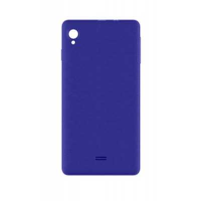 Back Panel Cover For Intex Aqua Slice Ii Blue - Maxbhi.com