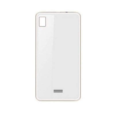 Back Panel Cover For Intex Aqua Star L White - Maxbhi.com