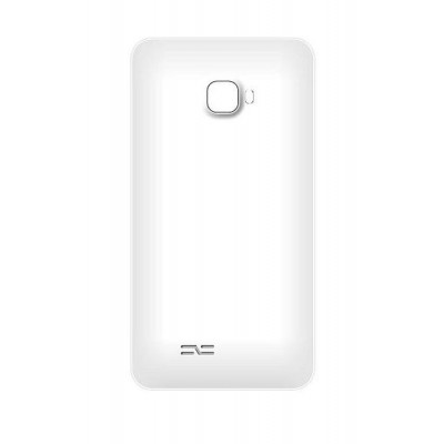Back Panel Cover For Intex Aqua T4 White - Maxbhi.com