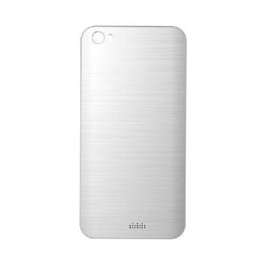 Back Panel Cover For Intex Aqua Trend White - Maxbhi.com