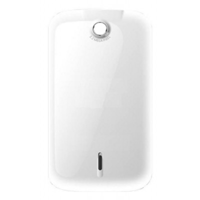 Back Panel Cover For Intex Aqua Trendy White - Maxbhi Com