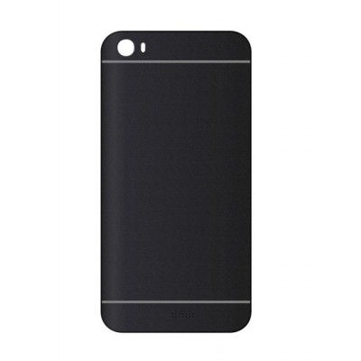 Back Panel Cover For Intex Aqua Turbo 4g Black - Maxbhi.com