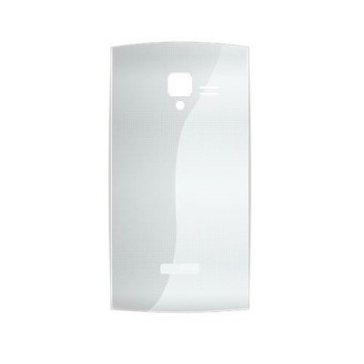 Back Panel Cover For Intex Aqua V3 White - Maxbhi.com