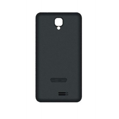 Back Panel Cover For Intex Aqua V Plus Black - Maxbhi.com