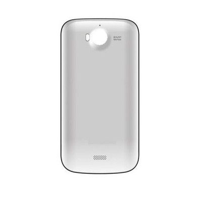 Back Panel Cover For Intex Aqua Wonder Quad Core White - Maxbhi.com