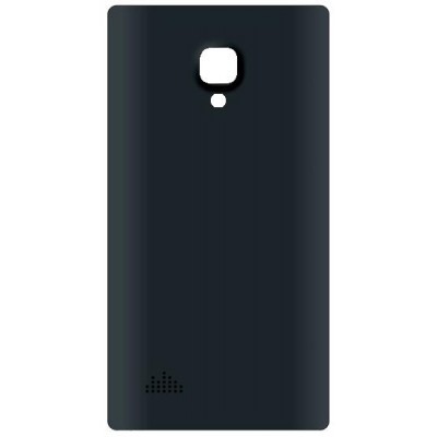 Back Panel Cover For Intex Aqua Y2 Plus Black - Maxbhi Com