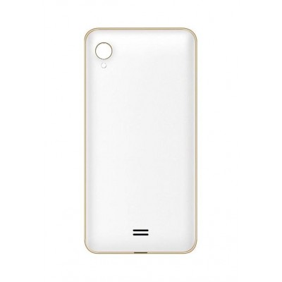 Back Panel Cover For Intex Cloud 4g Smart White - Maxbhi.com