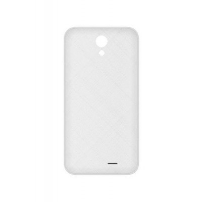Back Panel Cover For Intex Cloud Champ White - Maxbhi.com
