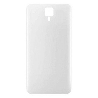 Back Panel Cover For Intex Cloud M6 16gb White - Maxbhi Com