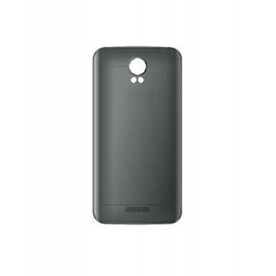 Back Panel Cover For Intex Cloud N12 Plus Black - Maxbhi.com